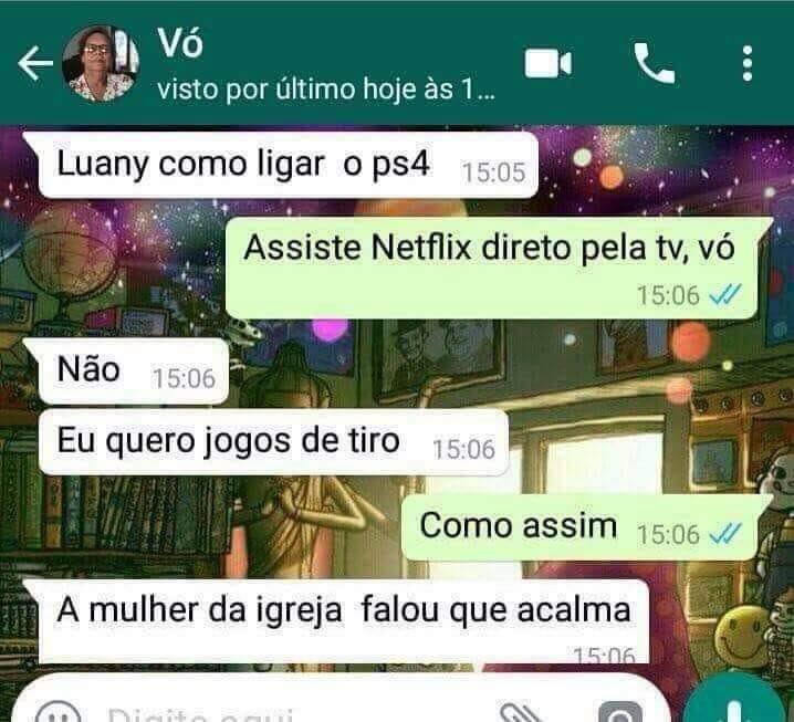 E tá errado?