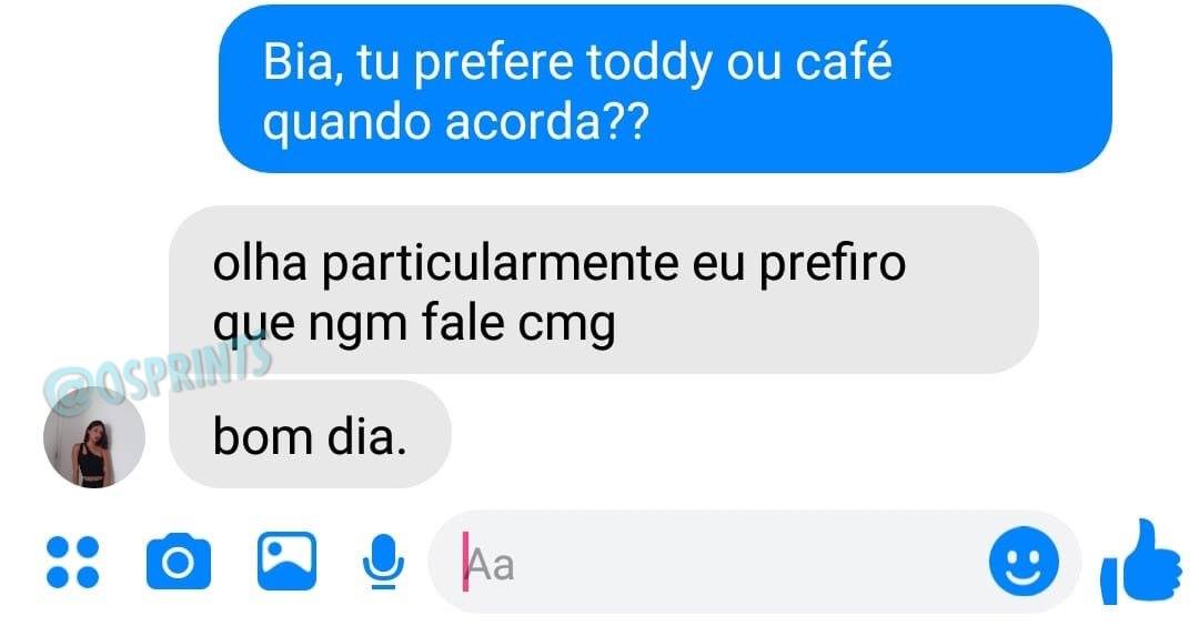 Eu to só a bia