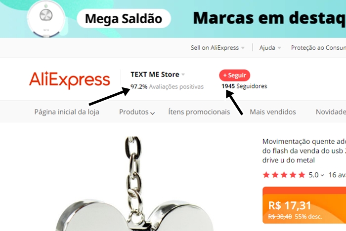 Mega Saldão AliExpress - Somente até dia 26, aproveite!