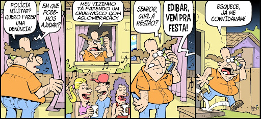 Edibar - Festa com aglomeração