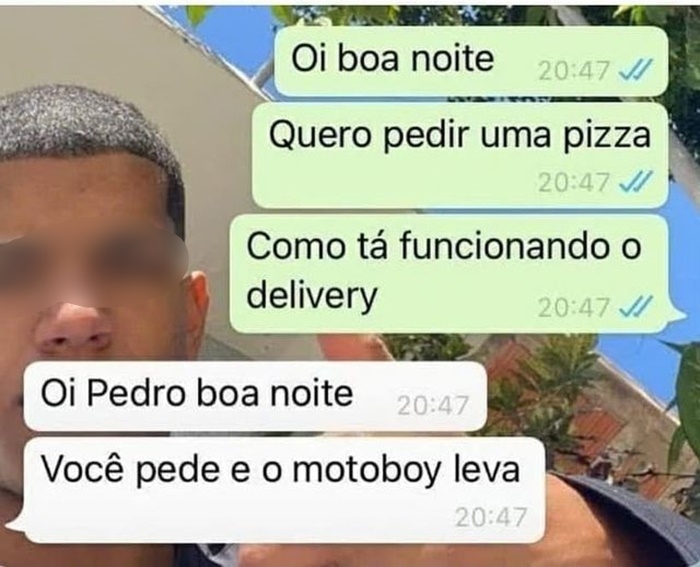 Ta desse jeito